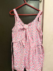 peplum Pink Floral Print top