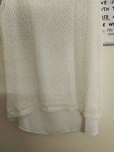 White Lace Tank Top