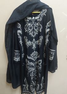 Elegant Black Embroiderd suit