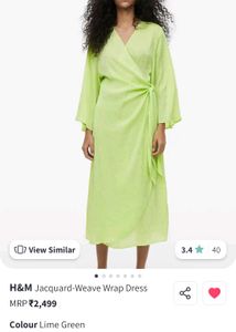 Neon Green Beach Cover-Up