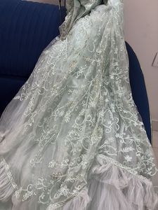 Elegant Embroidered Ethnic Gown