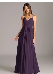 new megara modern purple dress👗