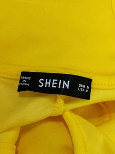 Vibrant Yellow A-Line Dress