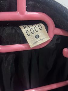 Black Korean Coat