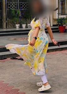 Floral Print Midi Dress