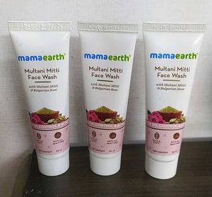 Mamaearth Multani Mitti Face Wash Pack Of 3