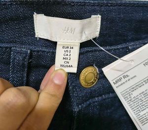 Dark Wash Wide Leg Jeans