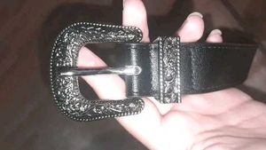 Y2k Ornate Western Belt