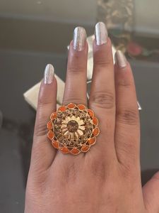 Elegant Statement Adjustable Ring with Gift Box