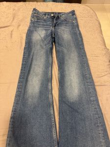 H&amp;M Blue Flare Jeans