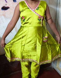 Vibrant Kurta Set with Dupatta