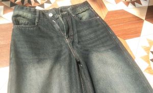 Dark Wash baggy Denim Jeans