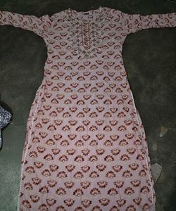 straight Cotton Kurta
