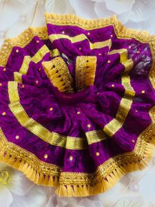 Laddu Gopal Net Fancy Dress Size 3,4,5,6,7
