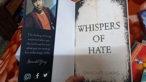 Vintage feel: Whispers of Hate by Sanchit Garg