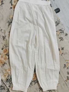 White Ethnic Palazzo Pants || Best for summer wear