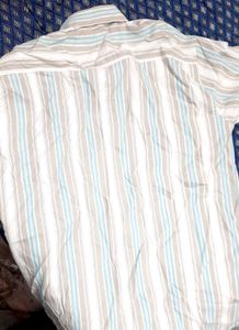 Striped Men's Button-Up Shirt