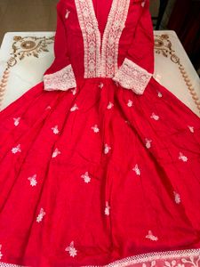 Three Piece Frock Anarkali Suits