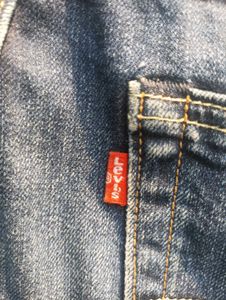 Levis RAW Blue Denim Jeans