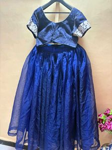 Stunning Royal Blue Lehenga Choli Set