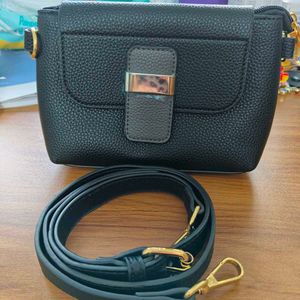 Chic Black Crossbody Bag