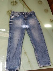 Blue Wash Denim Jeans