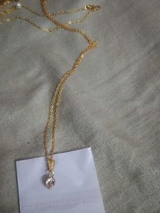 New Delicate Gold Plated Necklaces Set