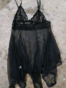 Sheer Lace Babydoll