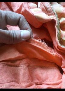 Embellished Peach Kurta set