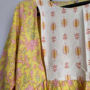pure cotton maternity kurta