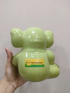 COLLECTIBLE Cute Green Elephant Showpiece