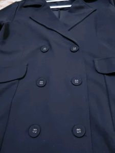 Double-Breasted Blazer Dress