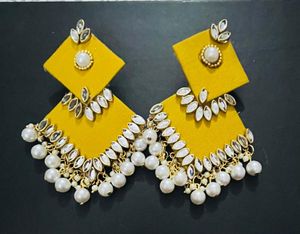 Fancy Party Wear Have Earrings All Colours Availab