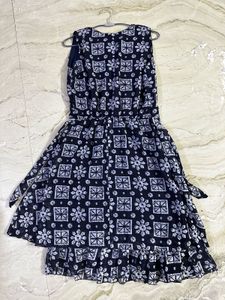 Chic Navy Dresses - Set of Two
