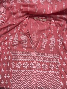 Charming Pink Printed Kurta