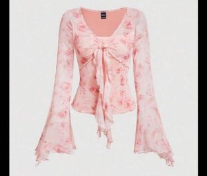 Sheer Floral top