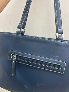 Lino Perros Navy Blue Tote Bag