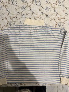 Striped polo t shirt