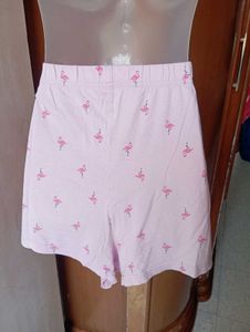 Pink Flamingo Pajama Shorts