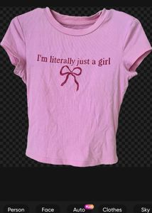 pink cute top