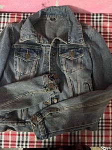 fitted denim jacket✨