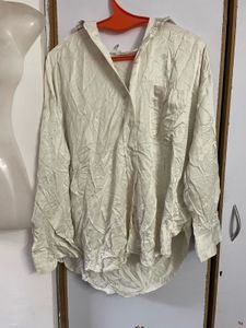 H&amp;M SATIN SHIRT