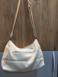 Stylish Cream &amp; Brown Hobo Bag✨
