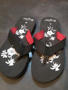 Stylish Floral Flip-Flops