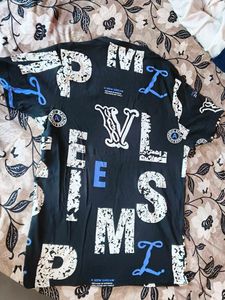 Graphic Print Black T-Shirt