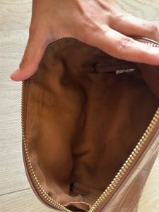 Chic Brown Crocodile pouch