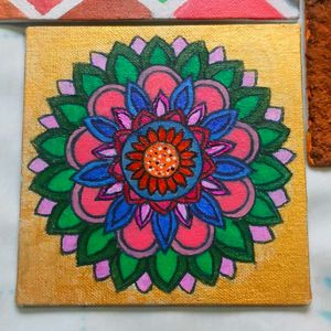 Handmade Canvas Art (Set of 4)