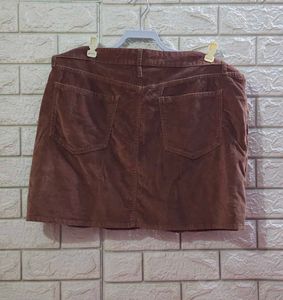 Old Navy A-Line Corduroy Mini Skirt