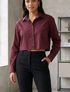 Maroon shirt