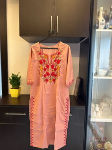 Embroidered Jaipuri Kurta